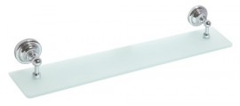 Bemeta RETRO chrom polička skleněná 600x85x120 mm   144302242